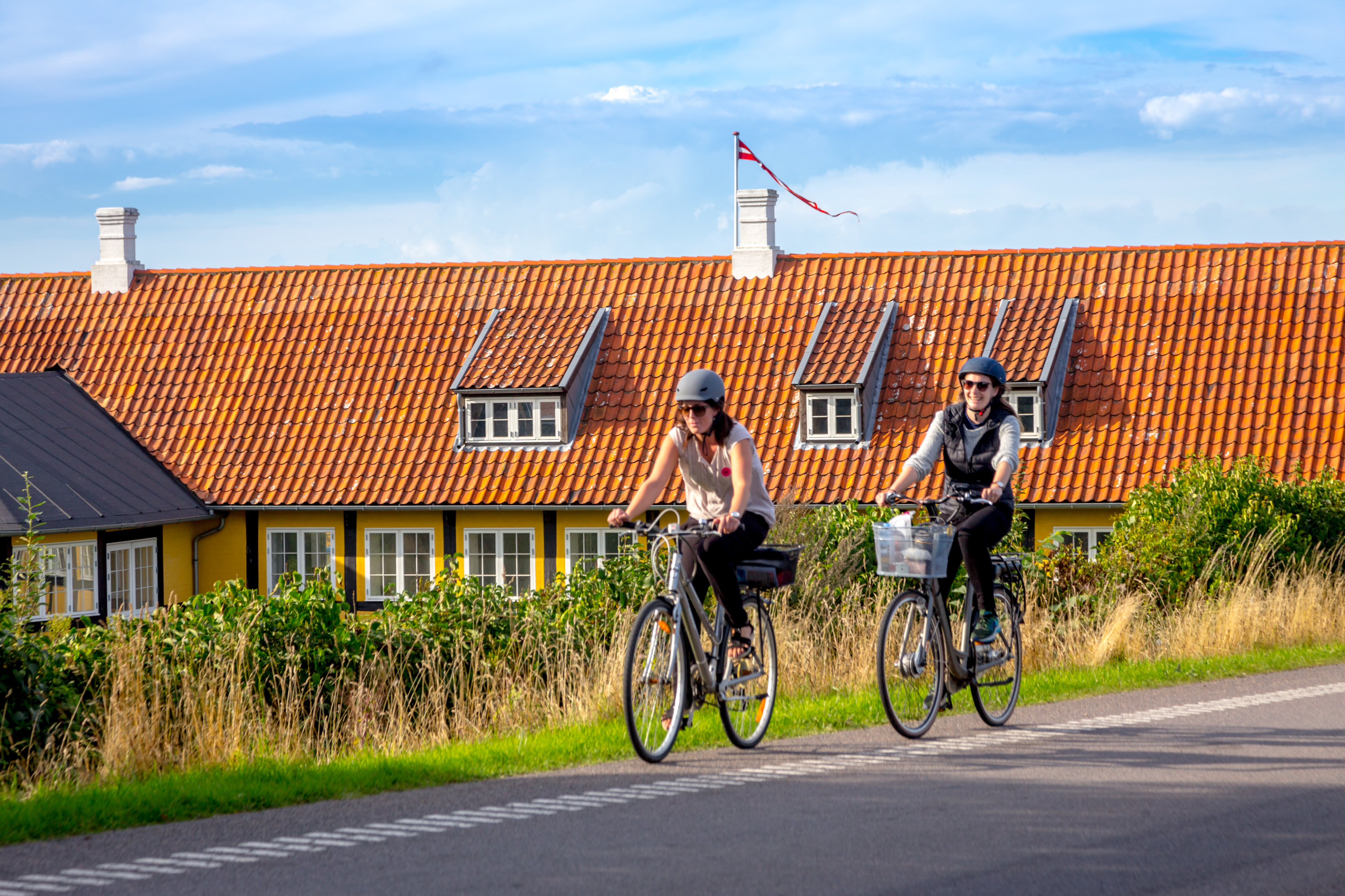 Der er flere cykelvenlige overnatningssteder på Bornholm