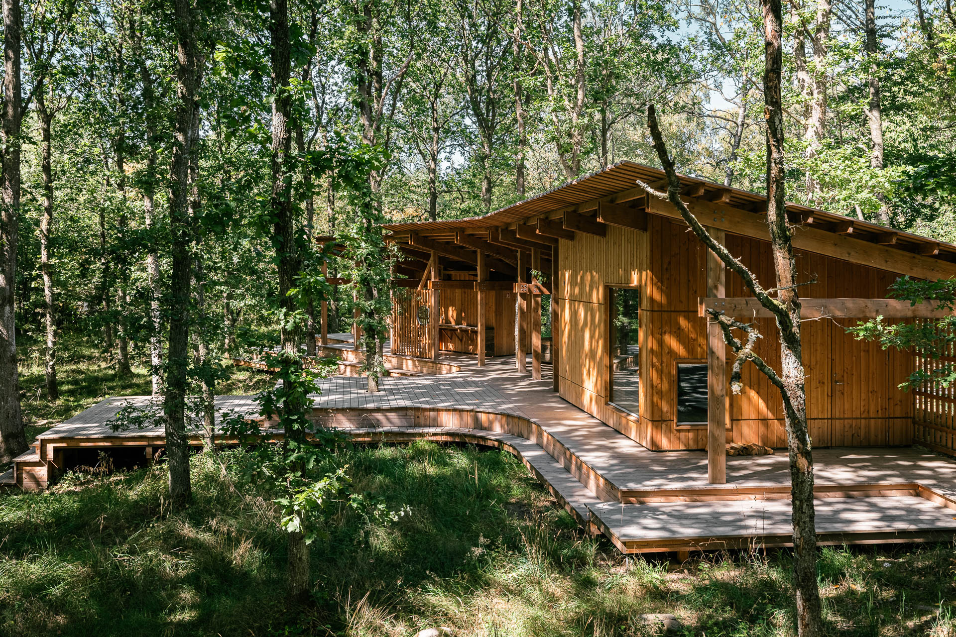 Trailcenter Rytterknægten i Almindingen