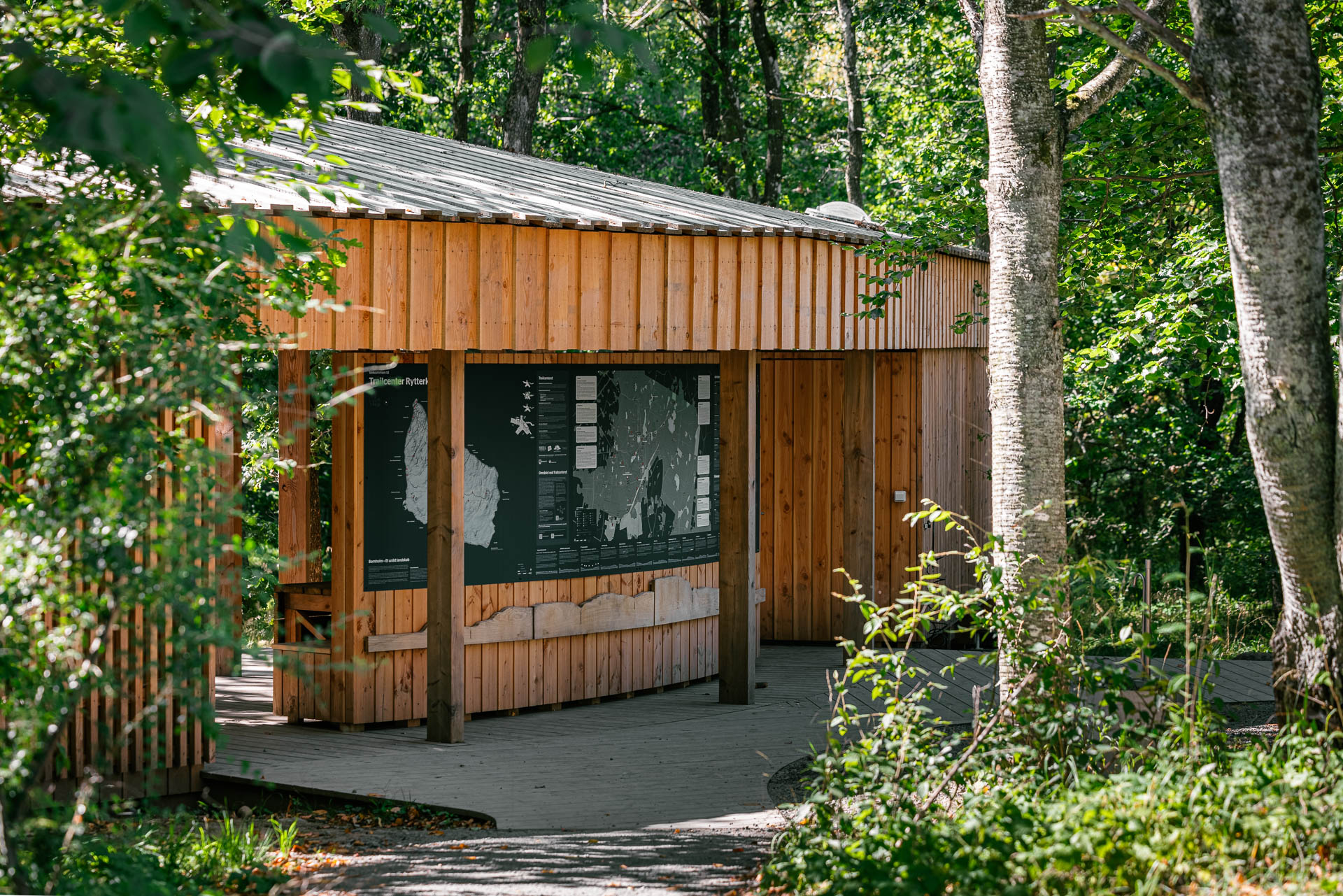 Trailcenter Rytterknægten i Almindingen