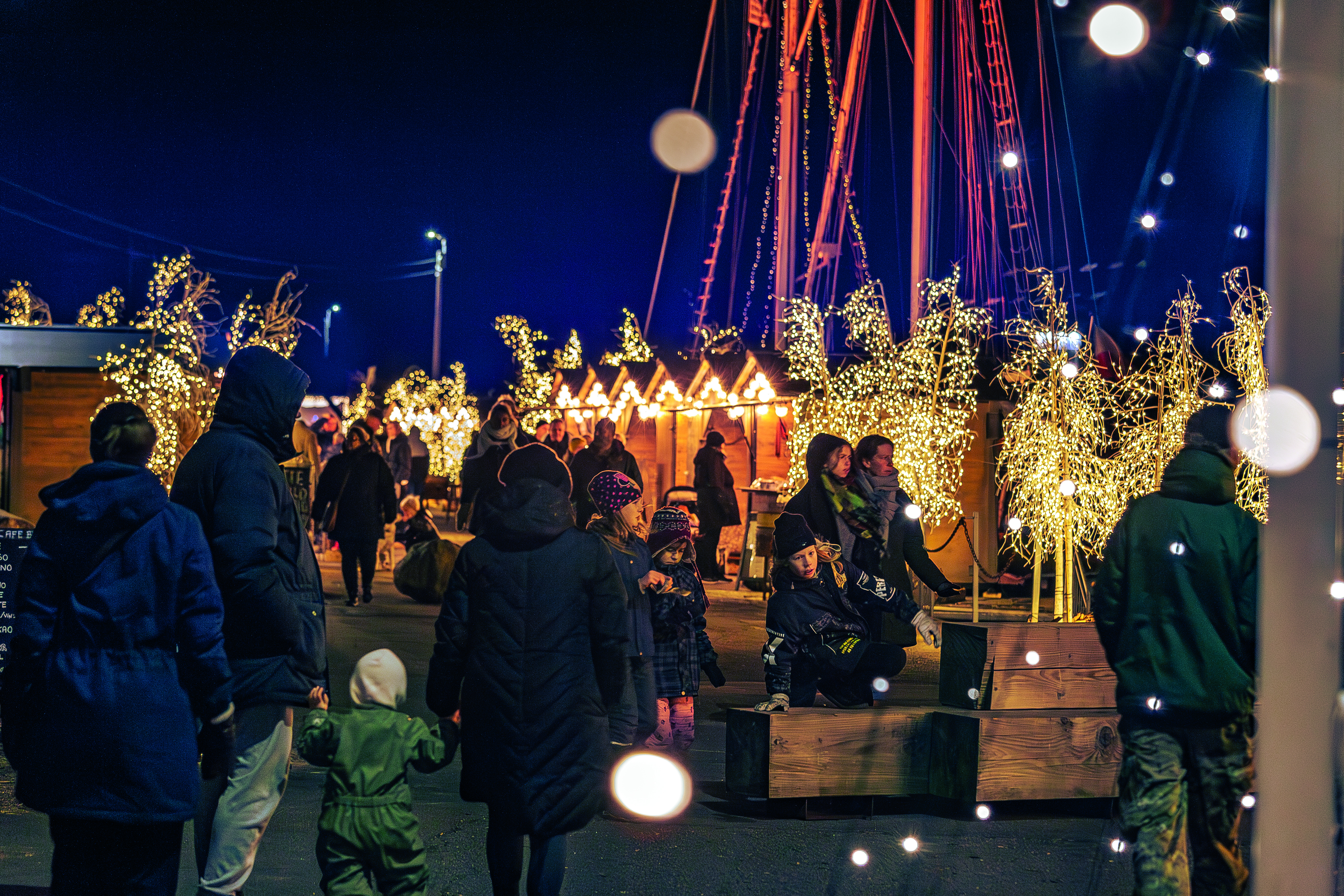 Bornholms Julemarked på havnen i Nexø