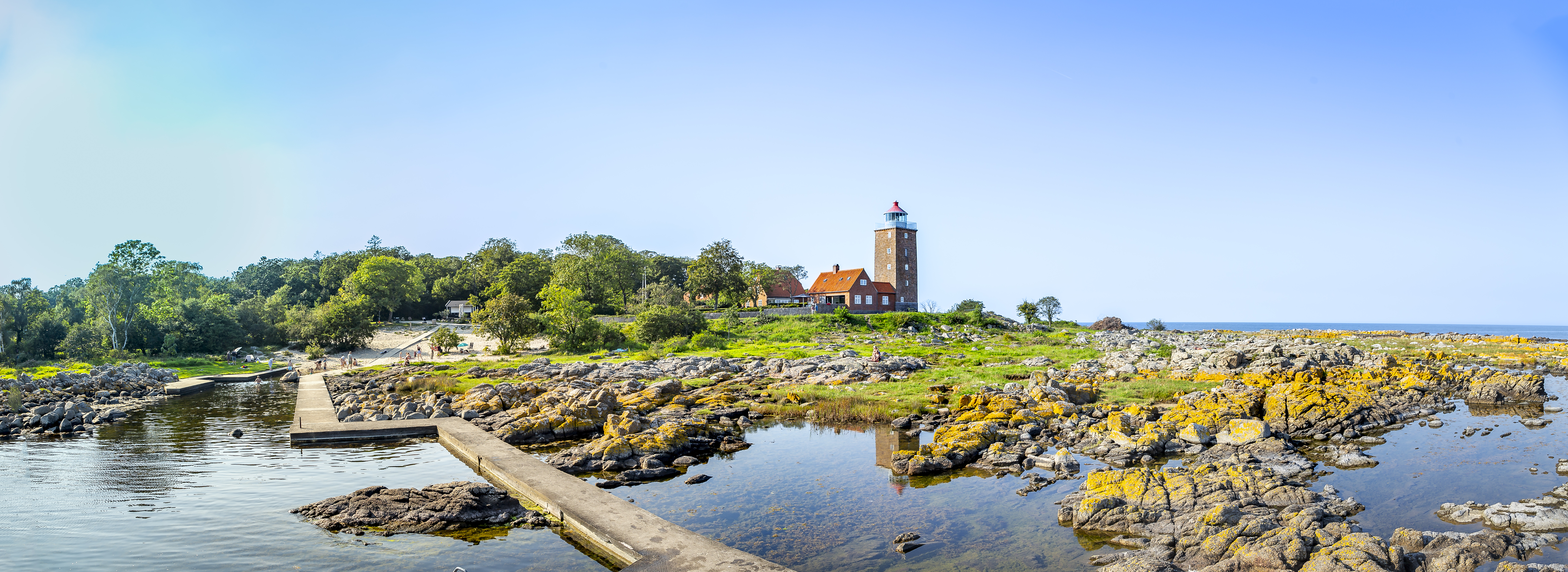 Udsigten ind mod Hullehavn
