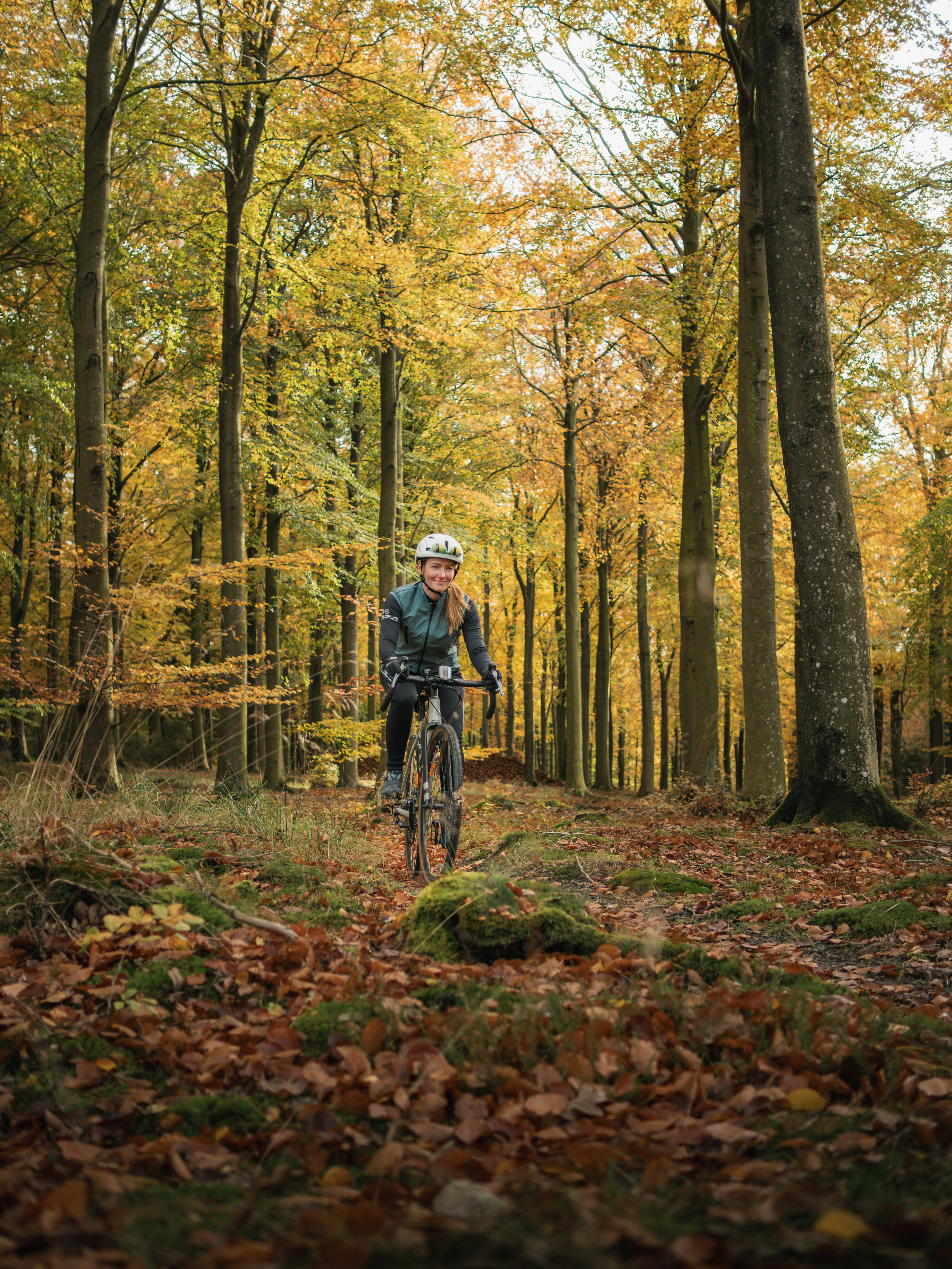 Gravelbike i Almindingen