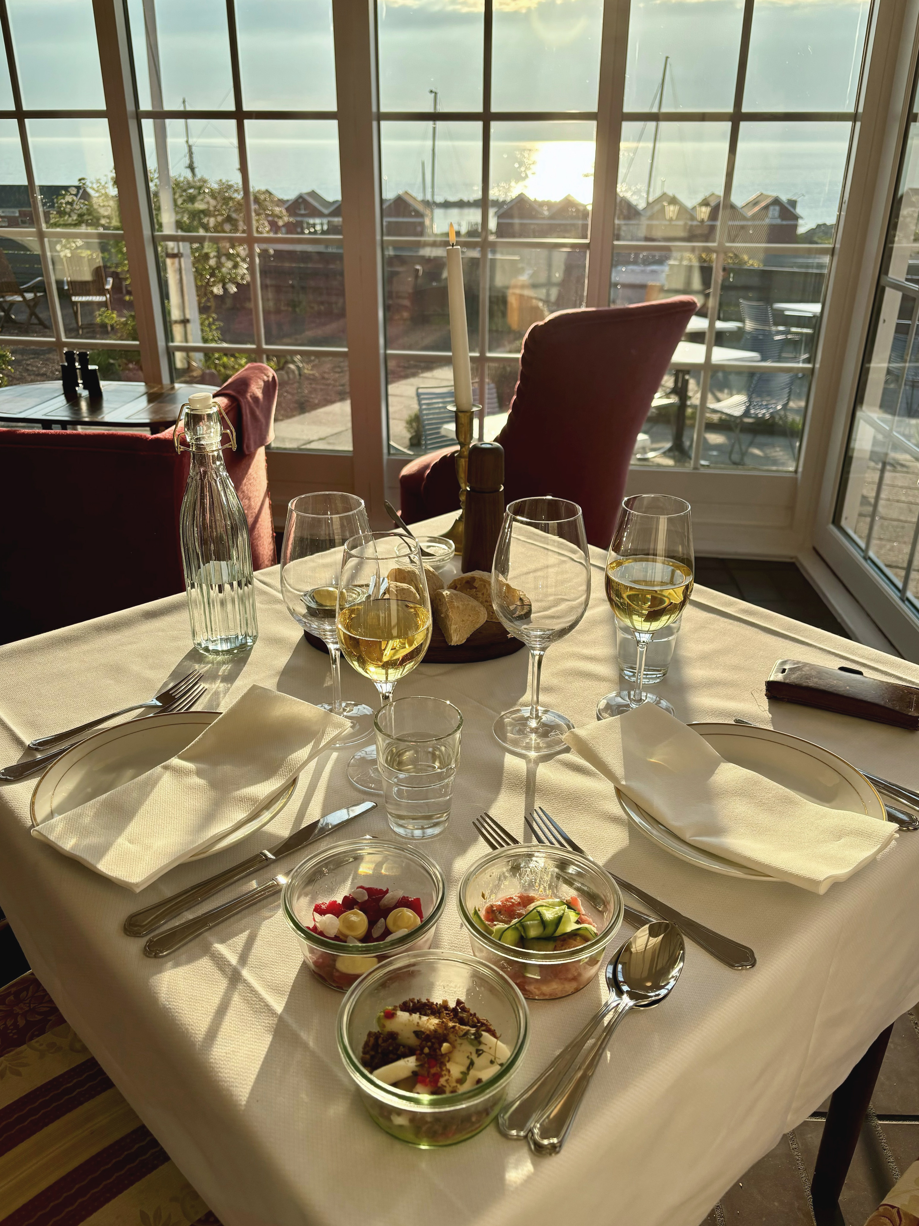Restauranten på Hotel Kysten i Hasle
