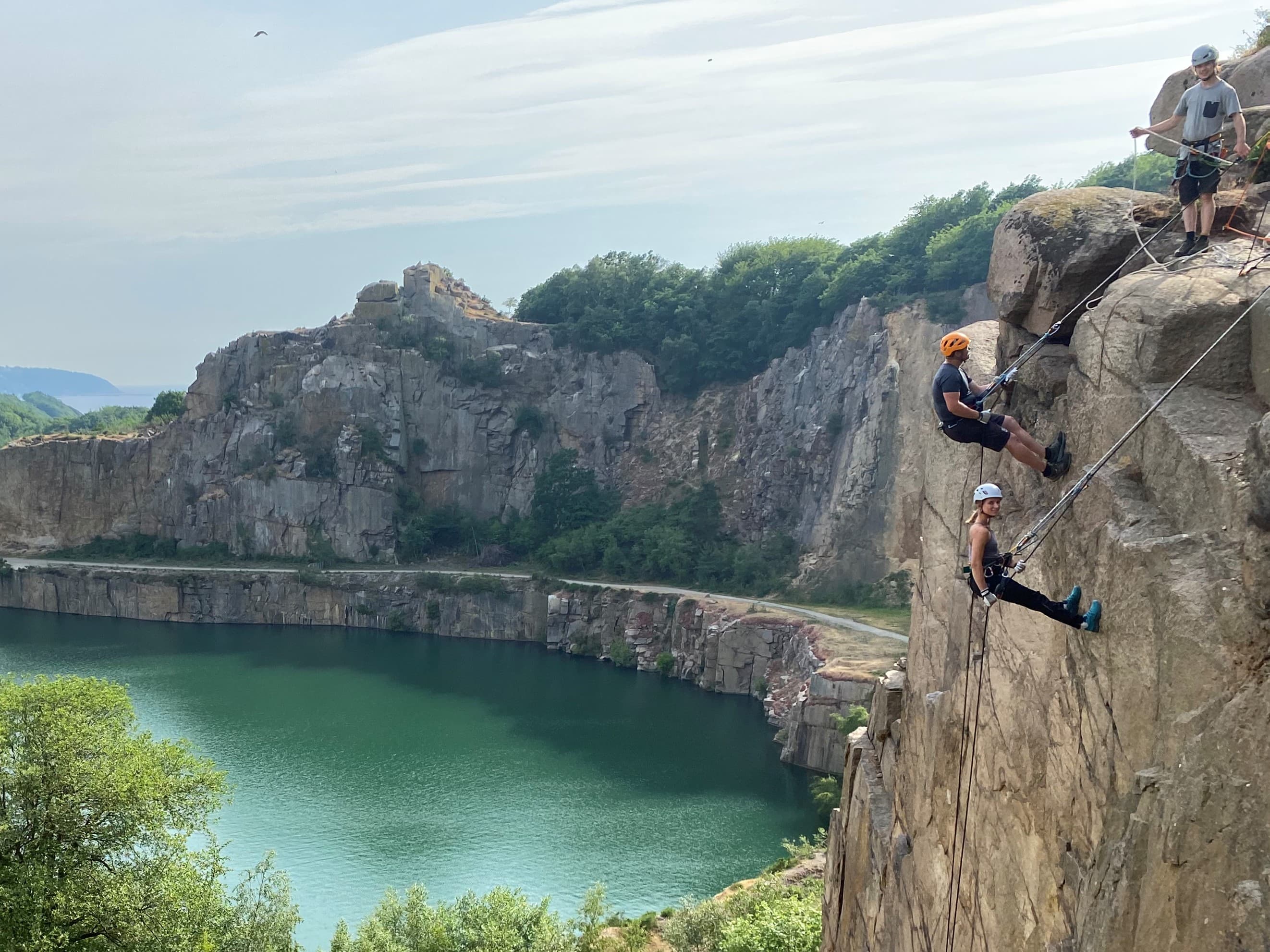 Rappelling