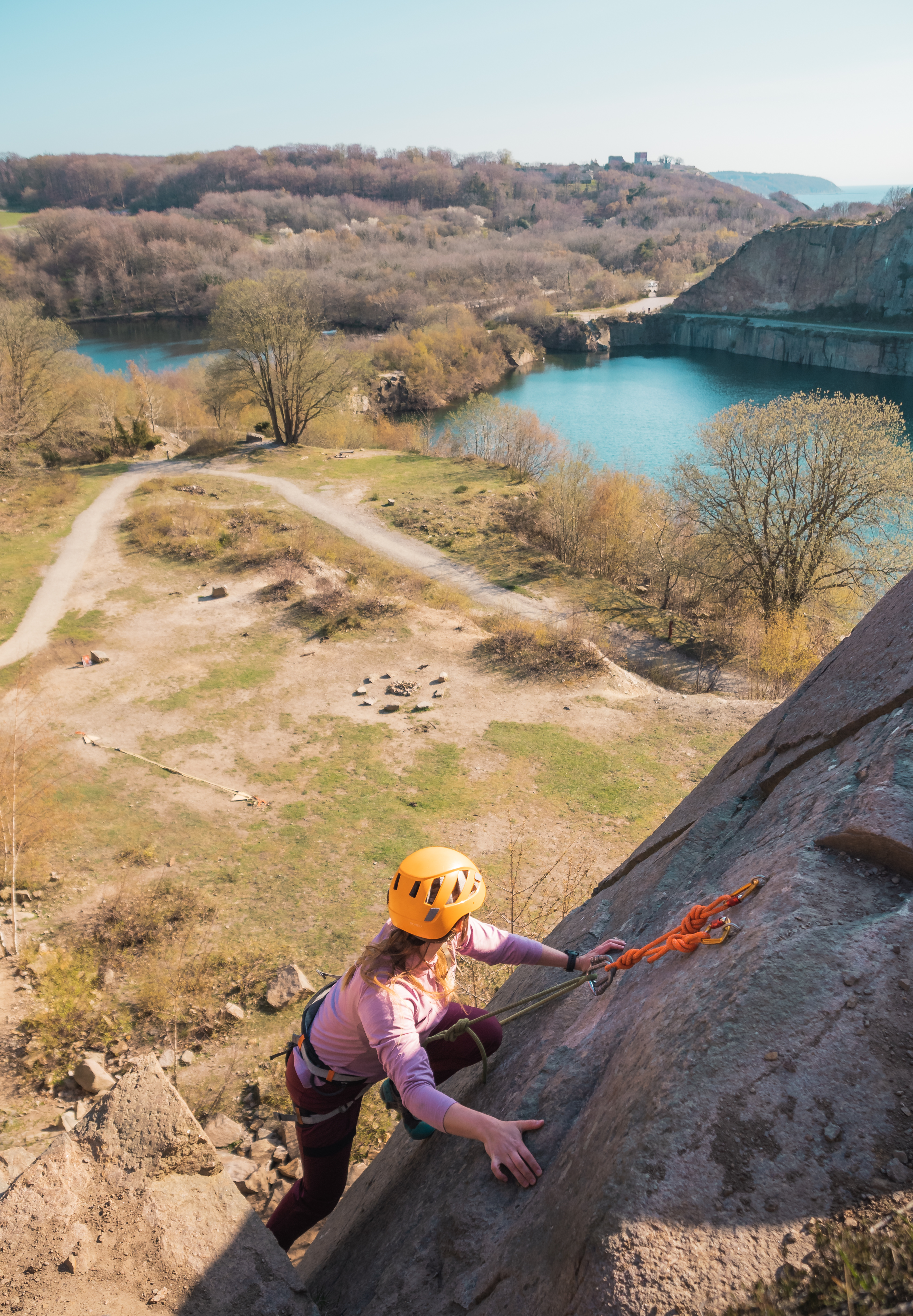 Rappeling ved Opalsøen