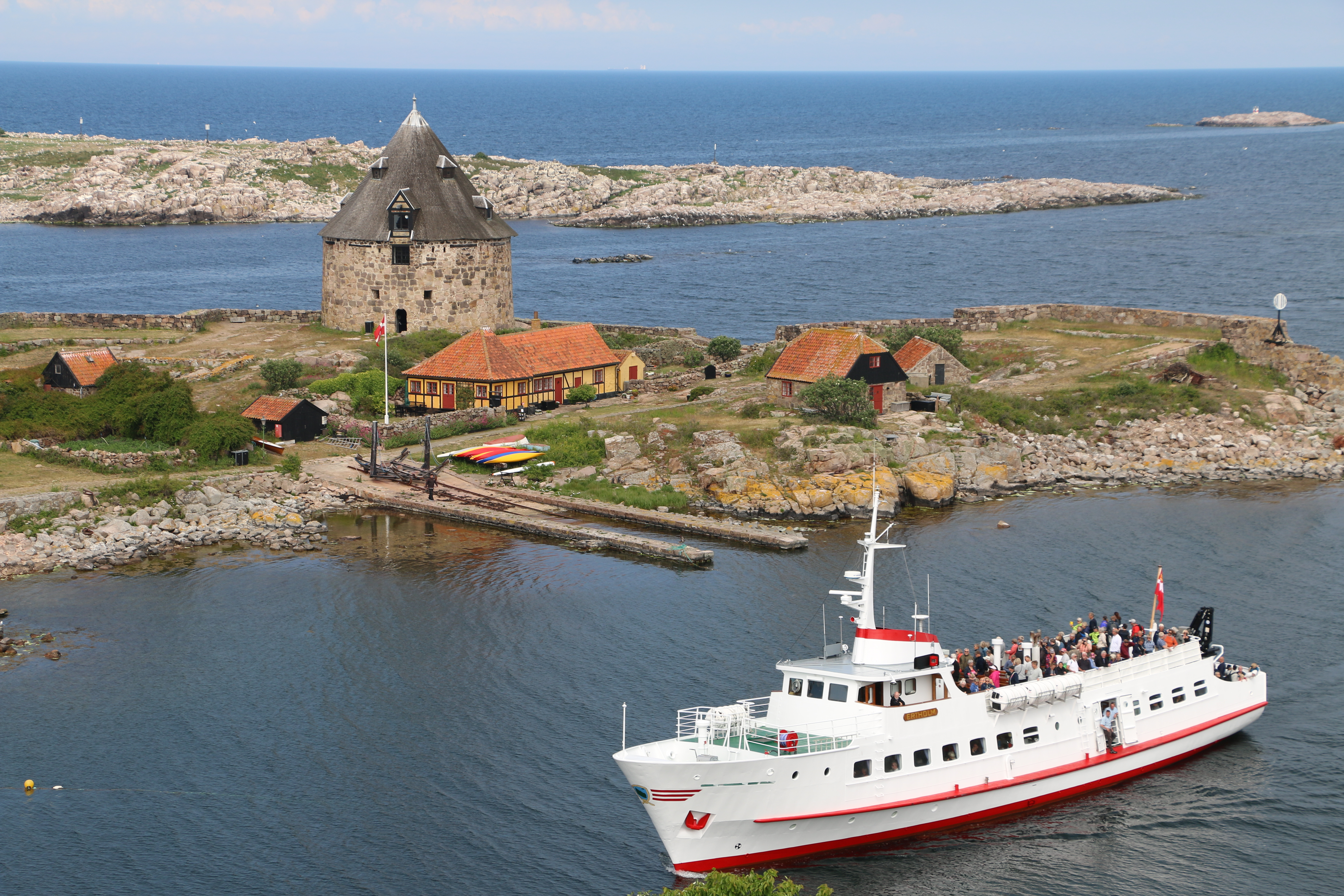 Christiansøfarten sejler til Christiansø