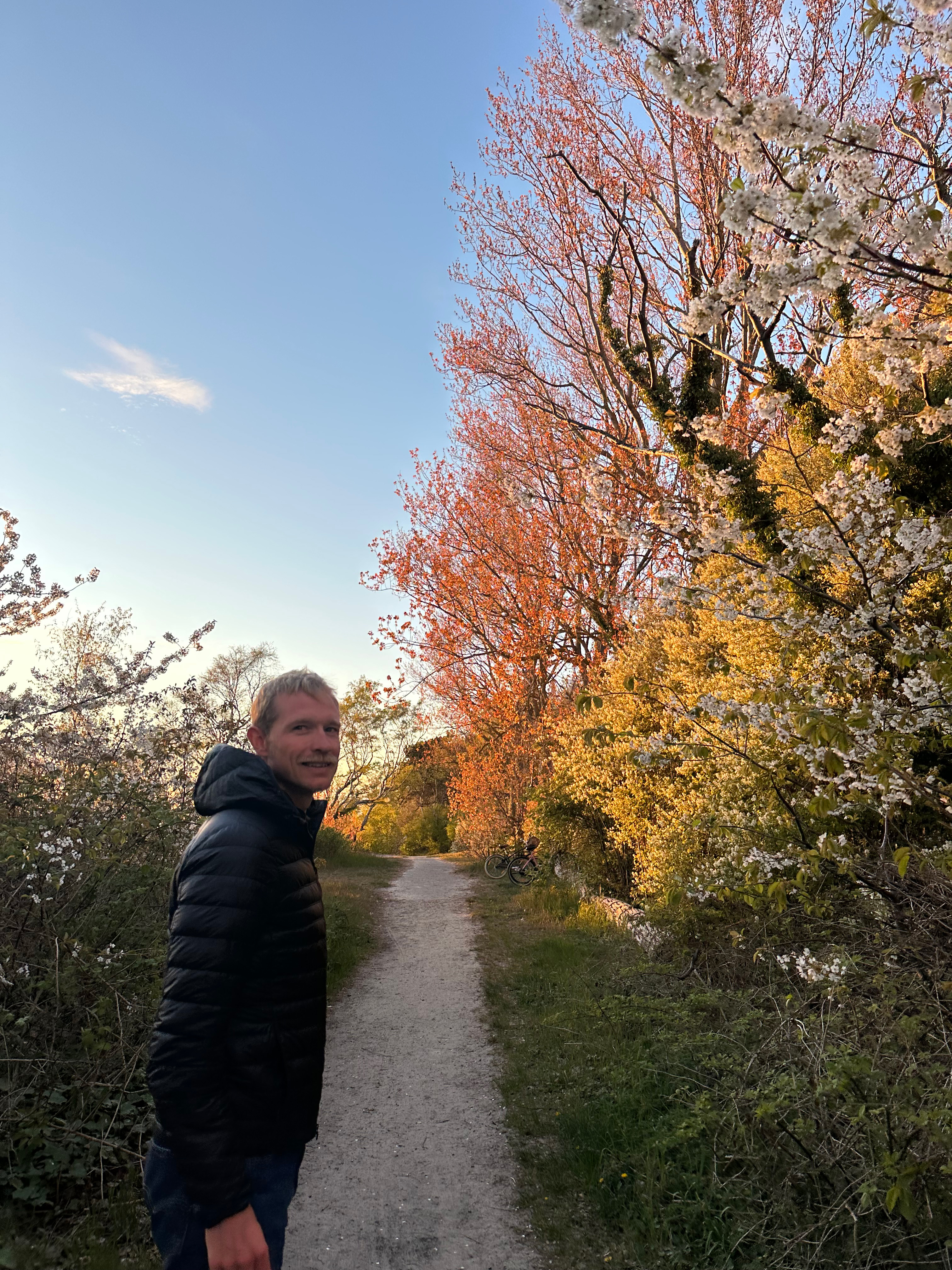 Magnus Cort på tur i efteråret